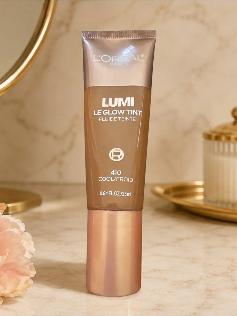 NEW L’Oréal Paris Lumi Le Glow Tint 410 Cool Skin Tint 0.84 oz